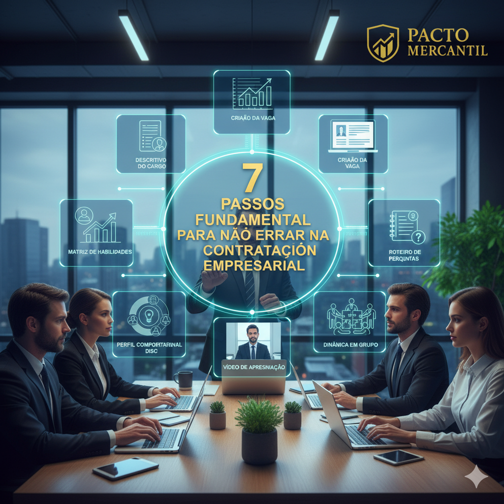 7 Passos Fundamentais para Não Errar na Contratação Empresarial